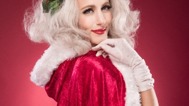 A festive evening of Burlesque. Pictured is Mrs Claus looking glamourous.